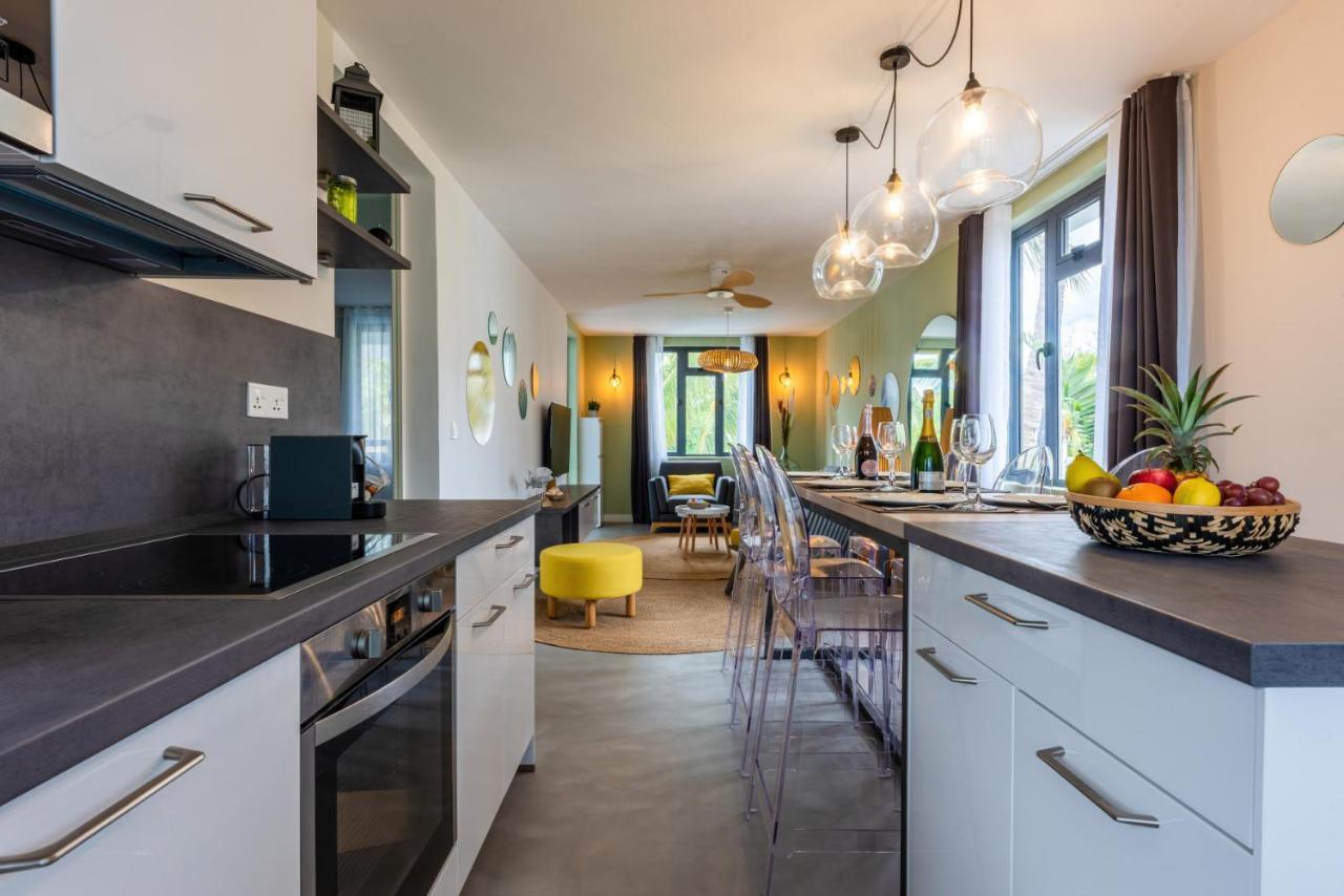 Les Cerisiers Beach Residence, Cosy And Modern 3 Bedroom Apartment Located 50 Metres From The Beach And From All Amenities And Restaurants On The Coastal Road Flic-en-Flacq Εξωτερικό φωτογραφία